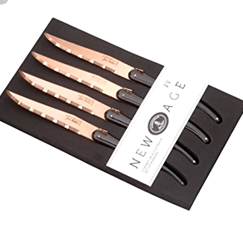 🔪🥩Laguiole🥩🔪New Age Set of 4 Steak Knives
